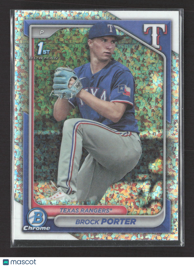 2024 Bowman Chrome Brock Porter #BCP-36  Refractor 1st Bowman