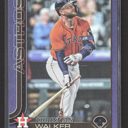 2025 Topps Series Two Christian Walker #441 Purple