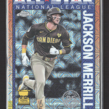 2025 Topps Chrome All-Star National Jackson Merrill #90ASC-4 Mega Box Mojo