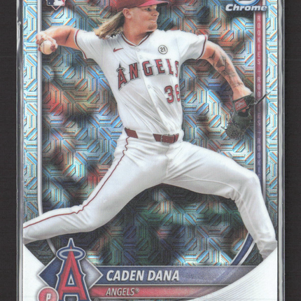 2025 Topps Bowman Chrome Mega Box Caden Dana #94 Mojo Refractor RC