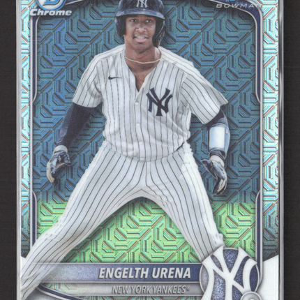 2025 Bowman Chrome Mojo Engelth Urena #BCP-16 Mega Box Refractor 7/8.