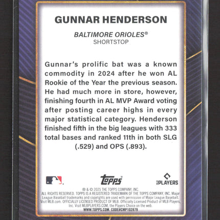 2025 Topps Gunnar Henderson #OPS-11