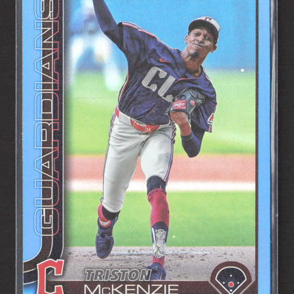 2025 Topps Series Two Triston McKenzie #645 Blue