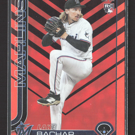 2025 Topps Update Series Lake Bachar #US158 Red RC
