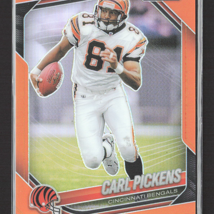 2025 Panini Prizm Carl Pickens #152 Orange /249