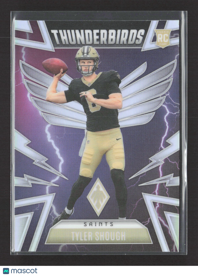2025 Panini Phoenix Thunderbirds Tyler Shough #37 RC Silver