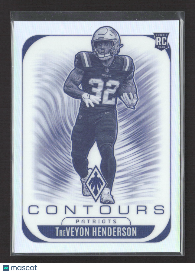 2025 Panini Phoenix Contours TreVeyon Henderson #22 RC
