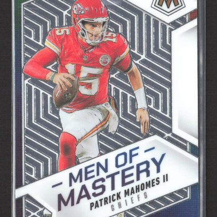 2025 Panini Mosaic Football Men of Mastery Patrick Mahomes II #13