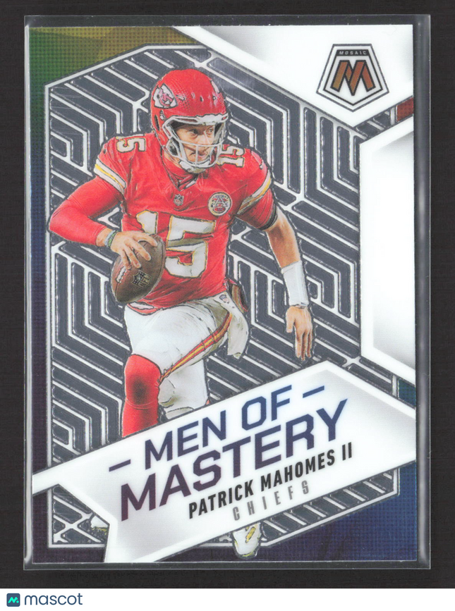 2025 Panini Mosaic Football Men of Mastery Patrick Mahomes II #13