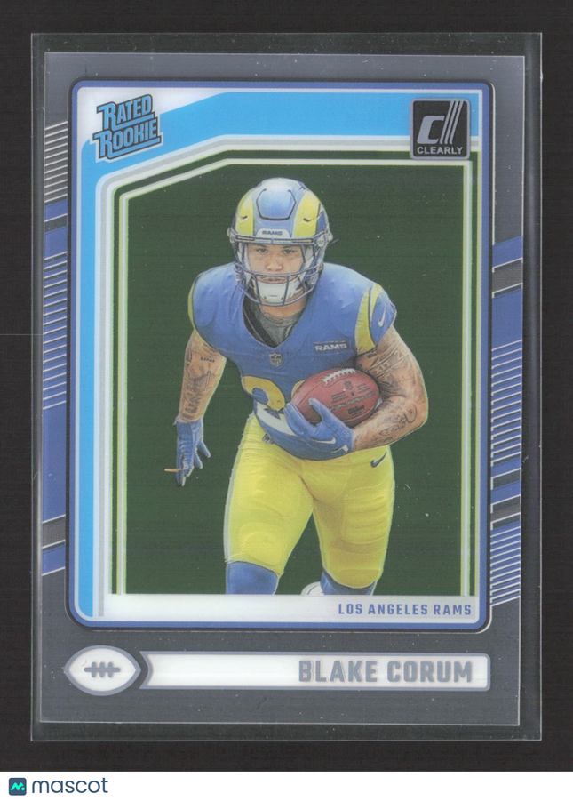 2025 Panini Clearly Donruss Blake Corum #76