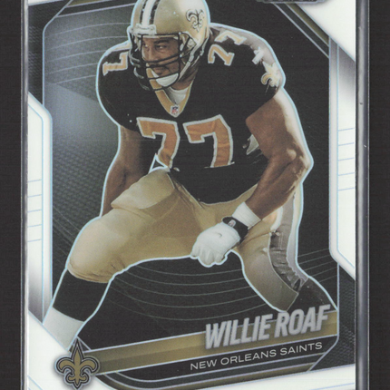 2026 Panini Prizm Black Willie Roaf #96 White 117/175