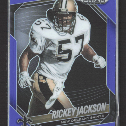 2026 Panini Prizm Black Rickey Jackson #95 Purple 025/199