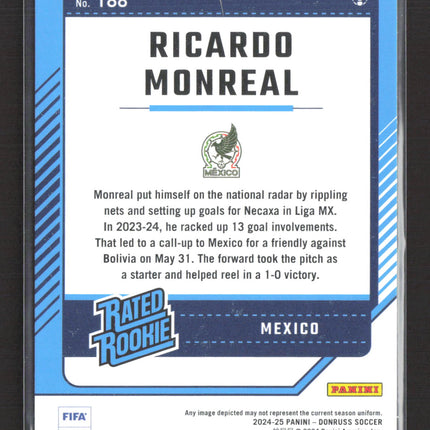 2024 Panini Donruss Soccer Ricardo Monreal #188