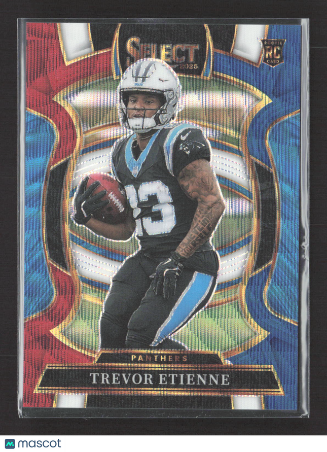 2026 Panini Select Football Concourse Trevor Etienne #45 Tri Color /399 RC