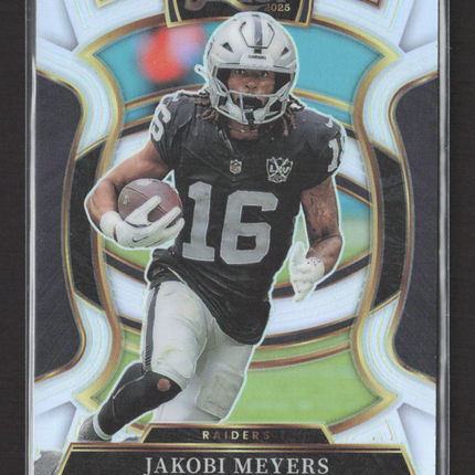2026 Panini Select Prizm Concourse Jakobi Meyers #5 Silver