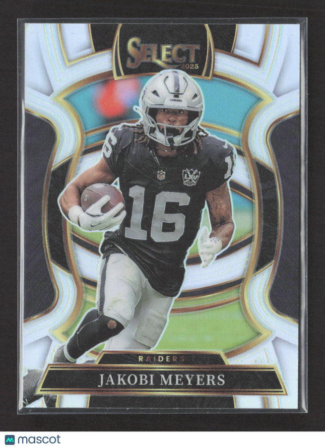 2026 Panini Select Prizm Concourse Jakobi Meyers #5 Silver