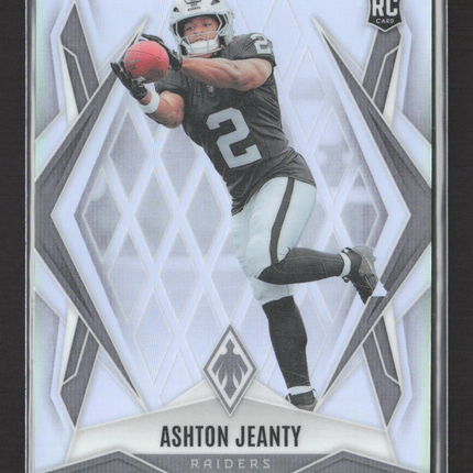 2025 Panini Phoenix Football Ashton Jeanty #158 RC Silver