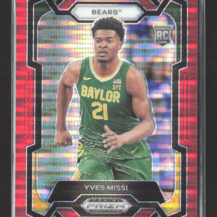 2024 Panini Prizm Draft Picks Yves Missi #54 Red RC 131/293