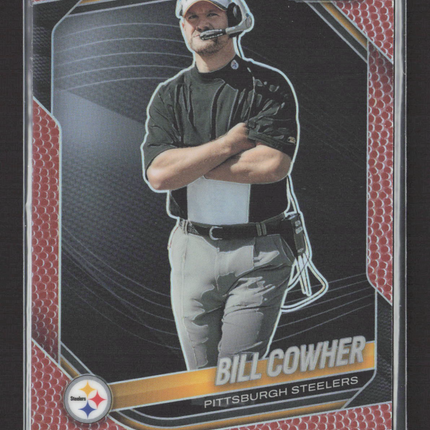 2026 Panini Prizm Black Bill Cowher #118 185/225 Pigskin