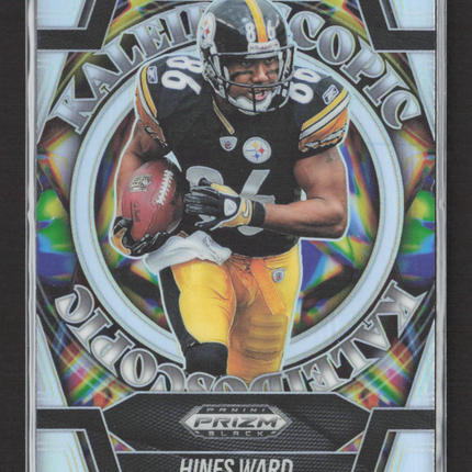 2026 Panini Prizm Black Kaleidoscopic Hines Ward #9