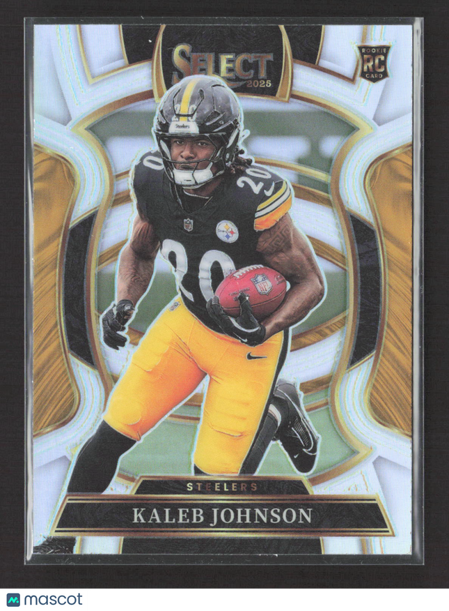 2026 Panini Select Football Concourse Kaleb Johnson #52 Silver RC