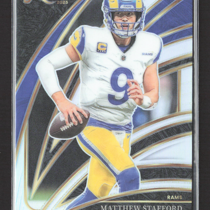 2026 Panini Select Prizm Matthew Stafford #219 Club Level Silver