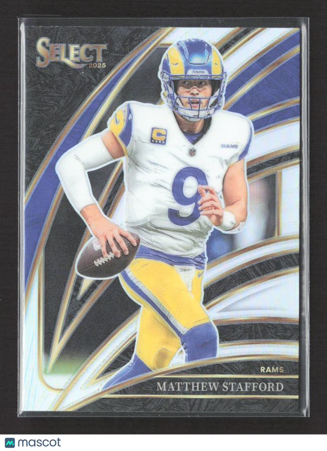 2026 Panini Select Prizm Matthew Stafford #219 Club Level Silver