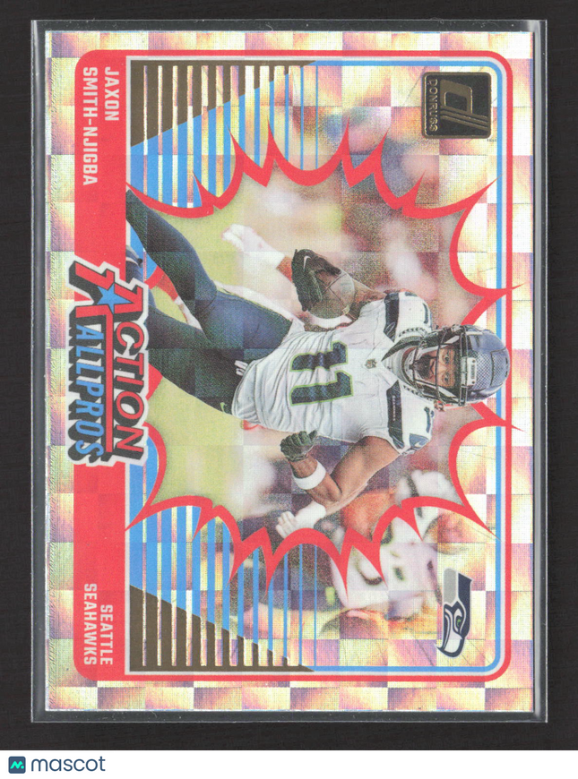 2024 Panini Donruss Football Action All Pros Jaxon Smith-Njigba #20 Checkerboard