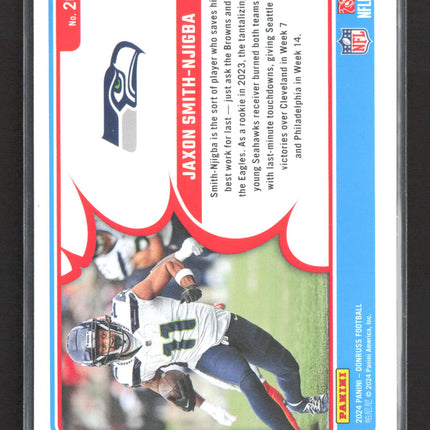 2024 Panini Donruss Football Action All Pros Jaxon Smith-Njigba #20 Checkerboard