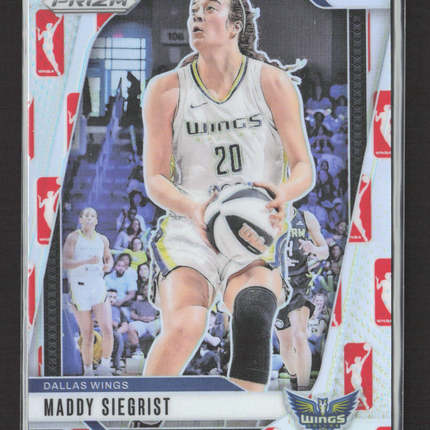 2024 Panini Prizm Maddy Siegrist #94 WNBA Logo