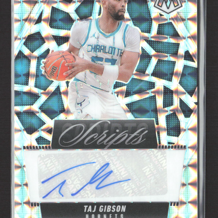 2025 Panini Mosaic Scripts Taj Gibson #MS-TAJ Auto
