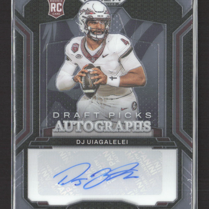 2025 Panini Prizm Draft Picks DJ Uiagalelei #DPA-DJU RC Auto