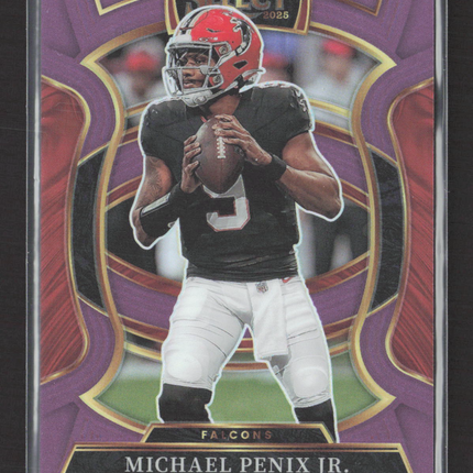 2026 Panini Select Prizm Michael Penix Jr. #46 Purple 39/75
