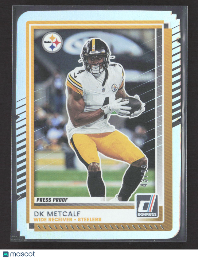 2025 Panini Donruss DK Metcalf #271 Press Proof 43/99