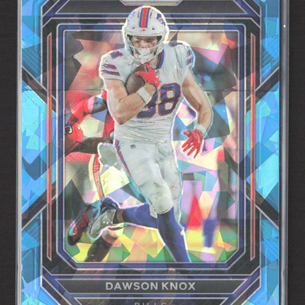 2023 Panini Prizm Dawson Knox #33 Blue Ice 73/99