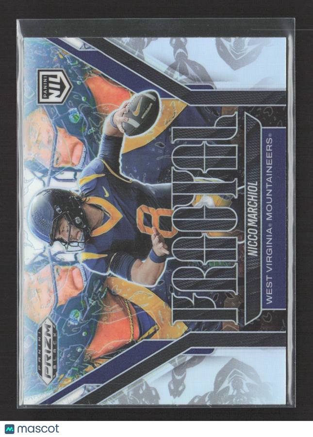 2026 Panini Prizm Black Fractal Nicco Marchiol #25