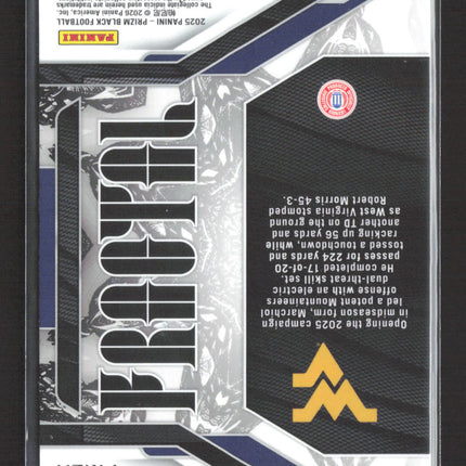 2026 Panini Prizm Black Fractal Nicco Marchiol #25