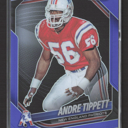2026 Panini Prizm Black Andre Tippett #92 Purple 100/199