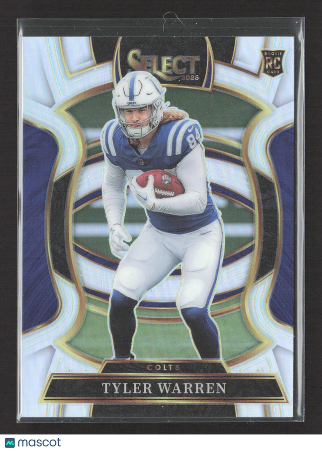 2026 Panini Select Prizm Tyler Warren #33 Concourse RC Silver