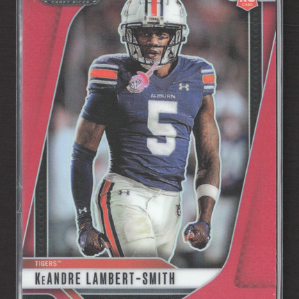 2025 Panini Prizm Draft Picks KeAndre Lambert-Smith #12 Red 263/399 RC