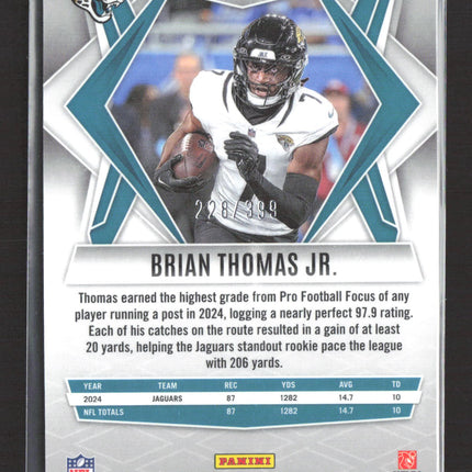 2025 Panini Phoenix Football Brian Thomas Jr. #99 Snowflake 228/399