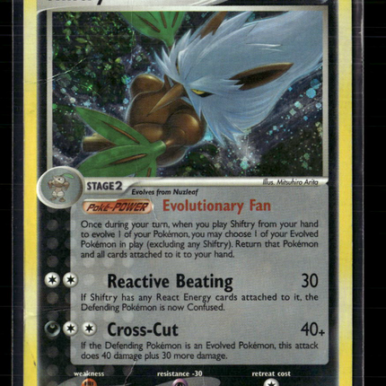 Pokemon 2006 EX Legend Maker Shiftry #12/92 Holo