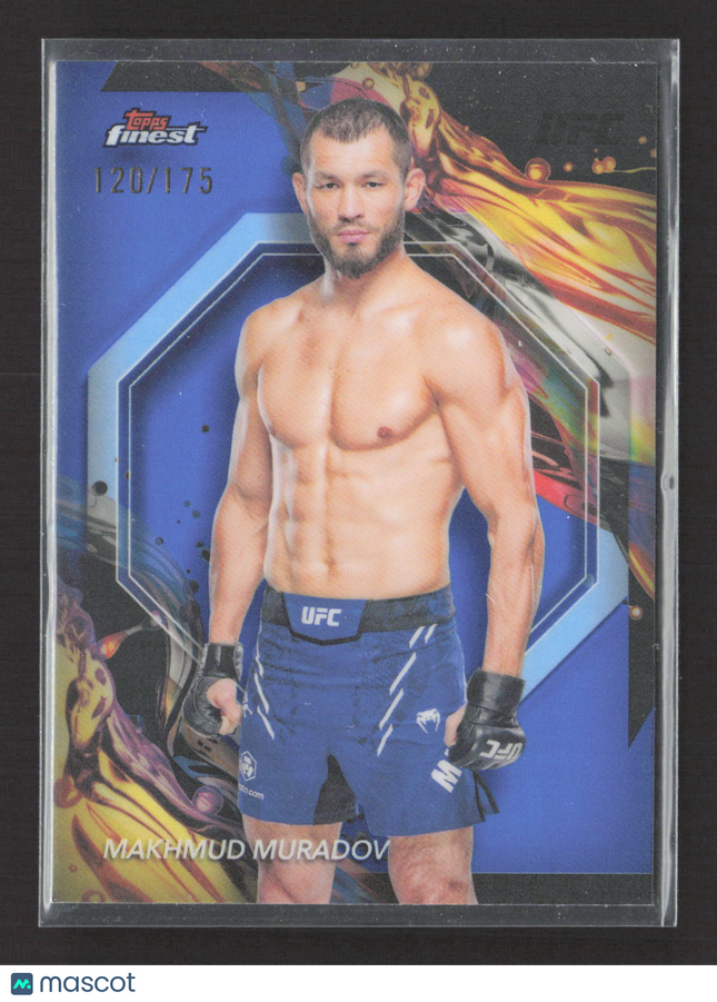 2024 Topps Finest UFC Makhmud Muradov #200 Blue Refractor 120/175