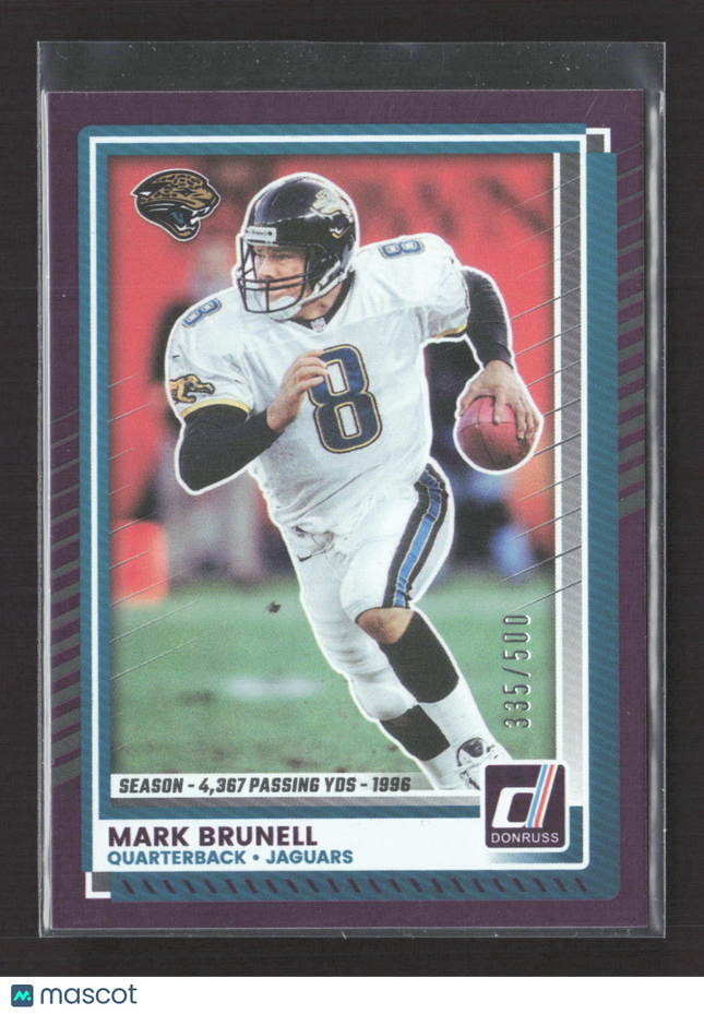 2025 Panini Donruss Football Mark Brunell #166 335/500