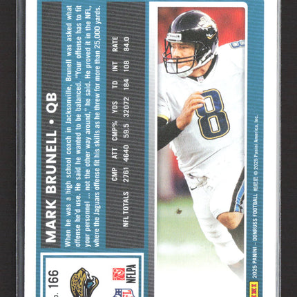 2025 Panini Donruss Football Mark Brunell #166 335/500
