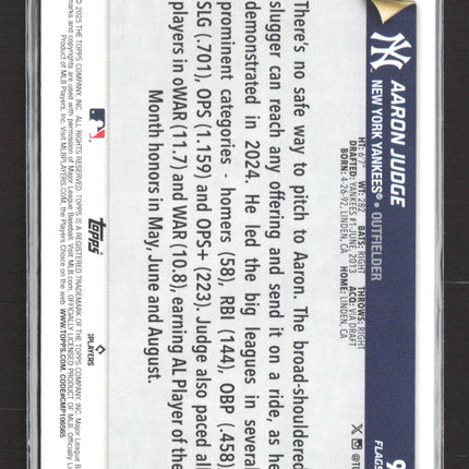 2025 Topps Flagship Aaron Judge #99