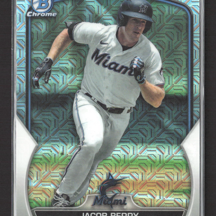 2023 Bowman Chrome Jacob Berry #BCP-243 Mojo Refractor