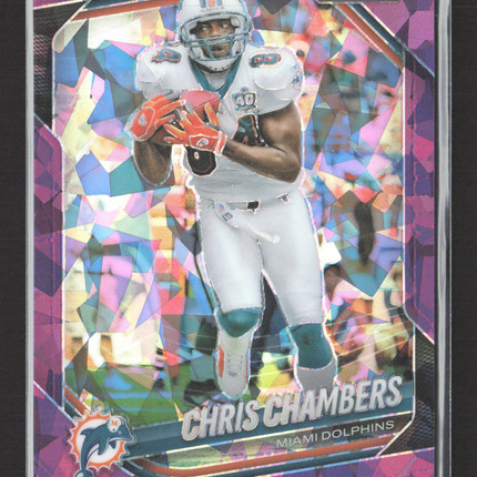 2025 Panini Prizm Football Chris Chambers #107 Purple Ice /225