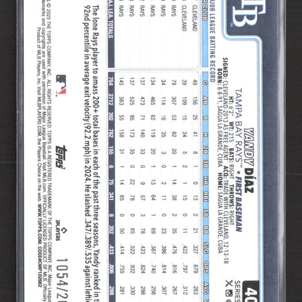 2025 Topps Series Two Yandy Díaz #402 Gold /2025