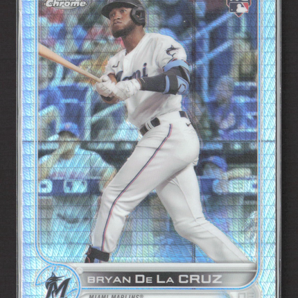 2022 Topps Chrome Bryan De La Cruz #216 Prism RC